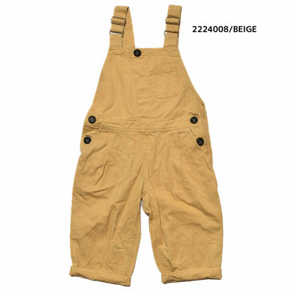 【100~120】★NEEDLEWORKS★チノタックサロペット（2224008）