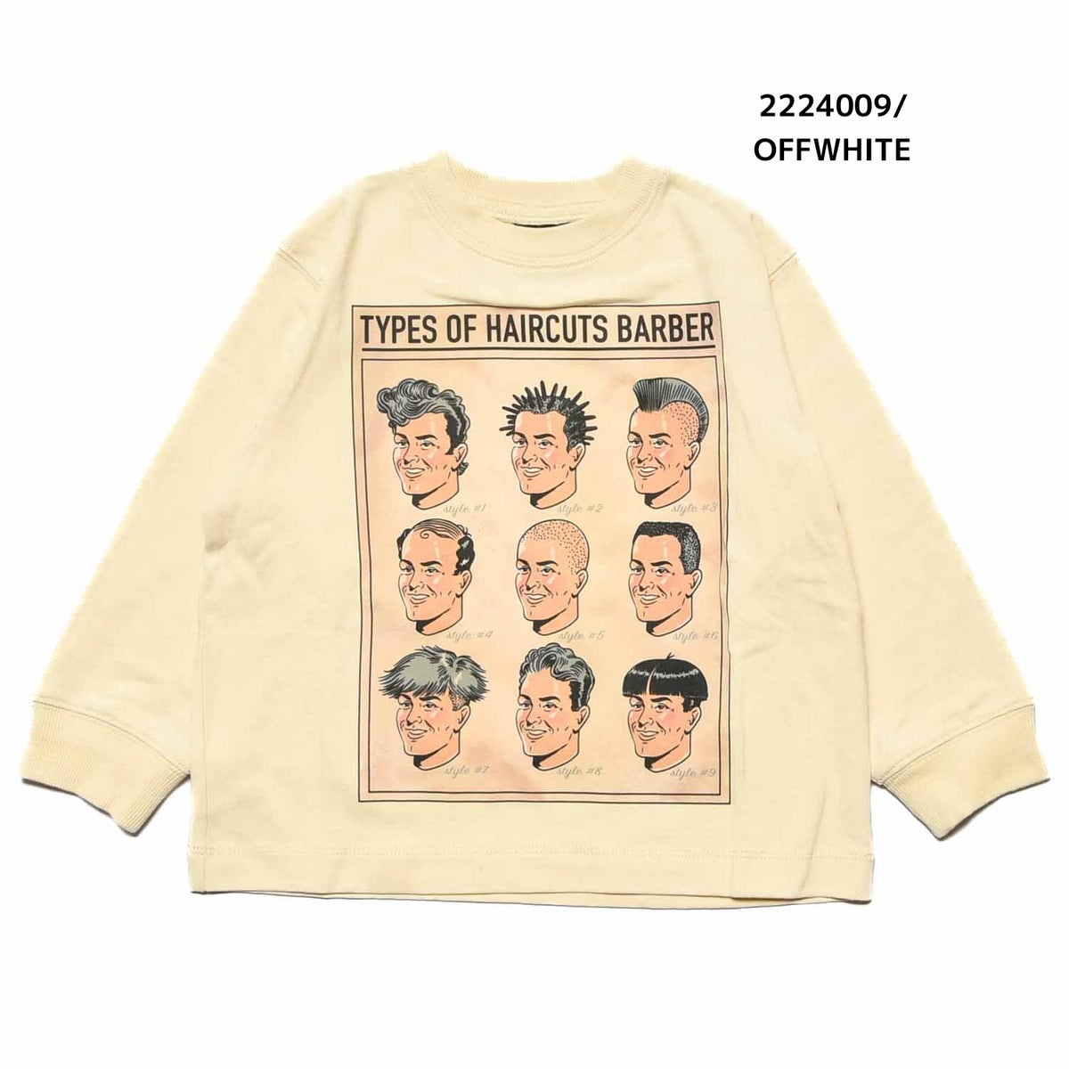 ★NEEDLEWORKS★天竺BARBERロンT（2224009w）
