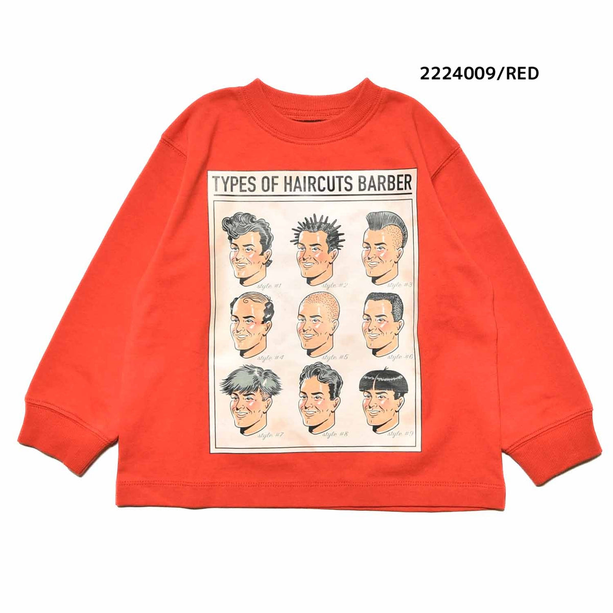 【100~120】★NEEDLEWORKS★天竺BARBERロンT（2224009）