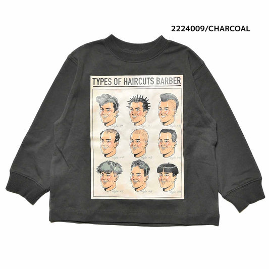 【130~150】★NEEDLEWORKS★天竺BARBERロンT（2224009j）