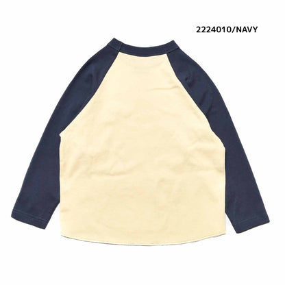 【100~120】★NEEDLEWORKS★天竺ワイドラグランロンT（2224010）