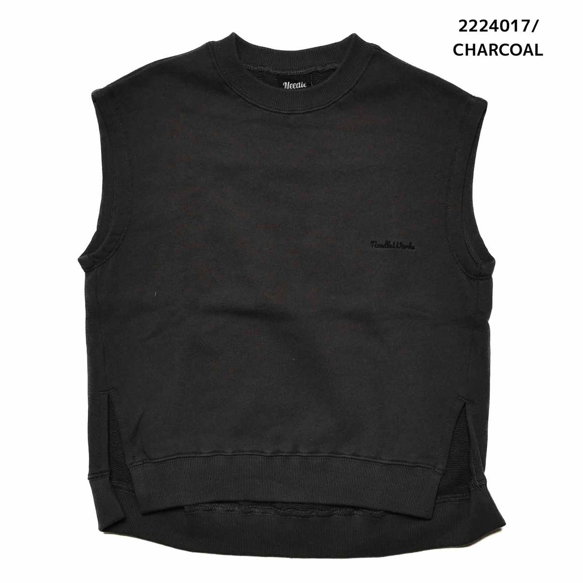 【100~120】★NEEDLEWORKS★柔らか裏毛ワイドベスト（2224017）