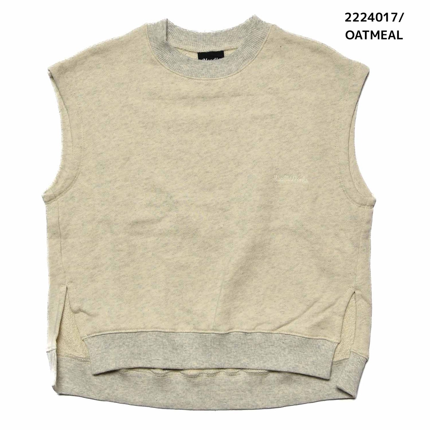 【100~120】★NEEDLEWORKS★柔らか裏毛ワイドベスト（2224017）