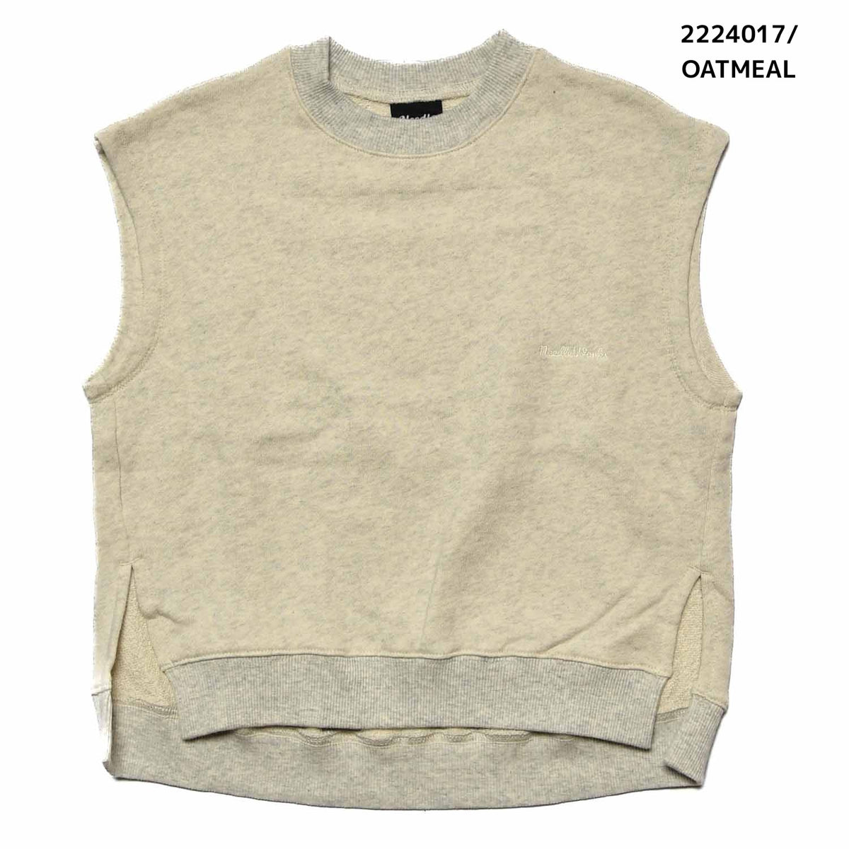 【9号/11号～13号】★NEEDLEWORKS★柔らか裏毛ワイドベスト（2224017w）
