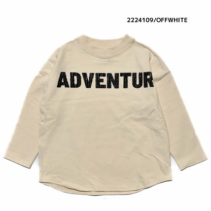 【9号/11号～13号】★NEEDLEWORKS★肉厚天竺ADVENTURワイドロンT（2224109w）