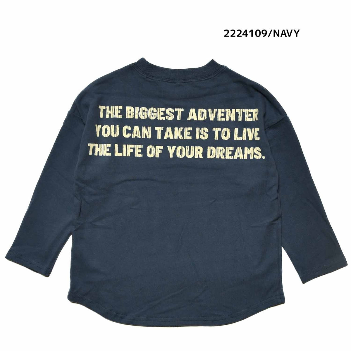 【9号/11号～13号】★NEEDLEWORKS★肉厚天竺ADVENTURワイドロンT（2224109w）