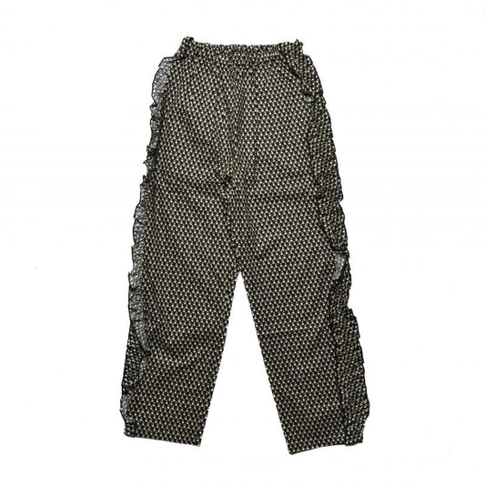 【ニードルワークス】ローンフリルロングパンツ ｜1size～2size｜2525504W