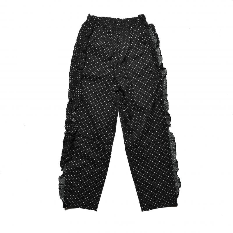 【ニードルワークス】ローンフリルロングパンツ ｜1size～2size｜2525504W
