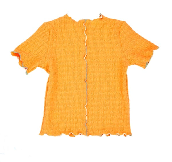 【NEWO】シャーリングTシャツ★3123603(90cm~120cm)