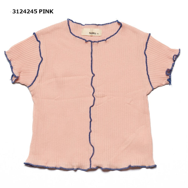 着回し抜群♪【70/80】メロウリブTシャツ3124245【NEWO/ネオ】