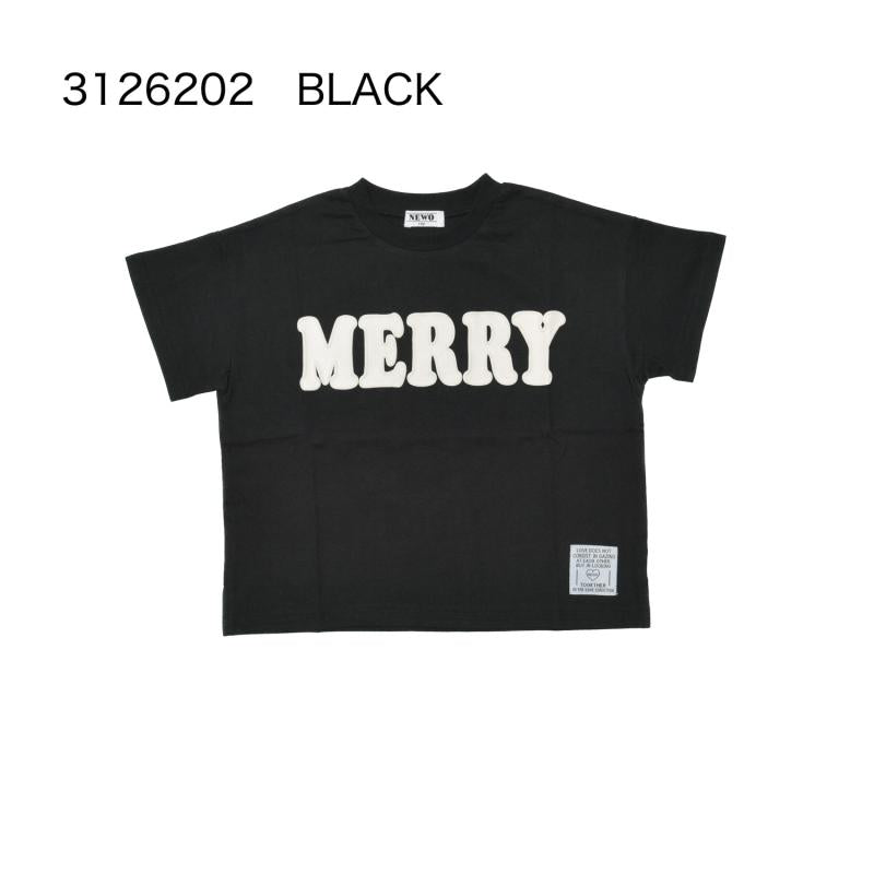 80~150【NEWO】可愛い2柄ロゴTシャツ3126202