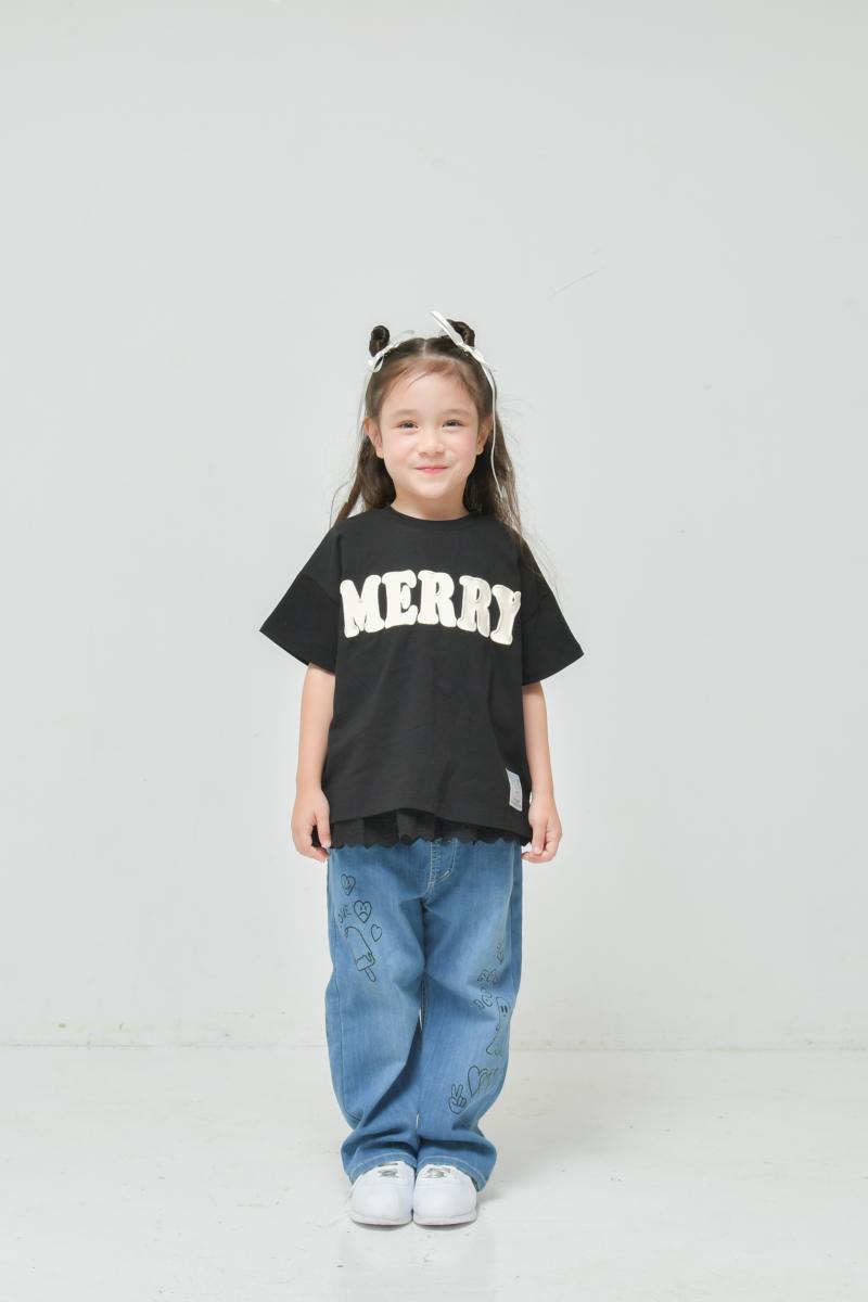 80~150【NEWO】可愛い2柄ロゴTシャツ3126202