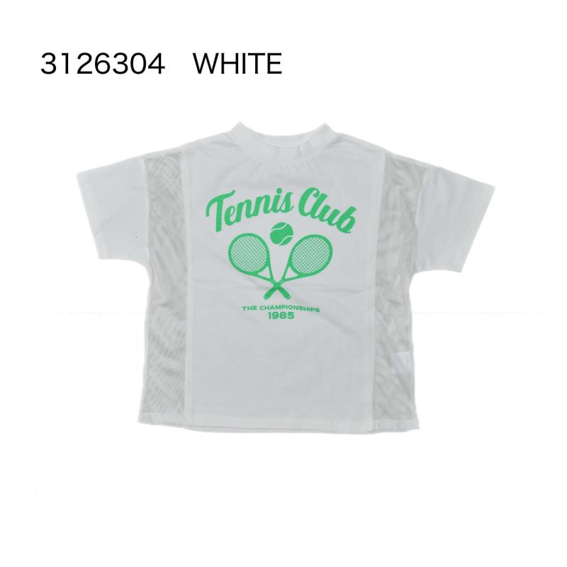 80~150【NEWO】テニス切替Tシャツ3126304