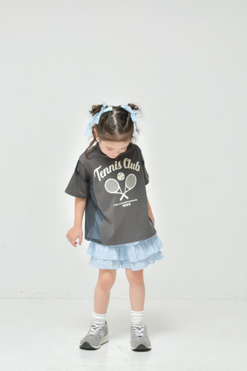 80~150【NEWO】テニス切替Tシャツ3126304