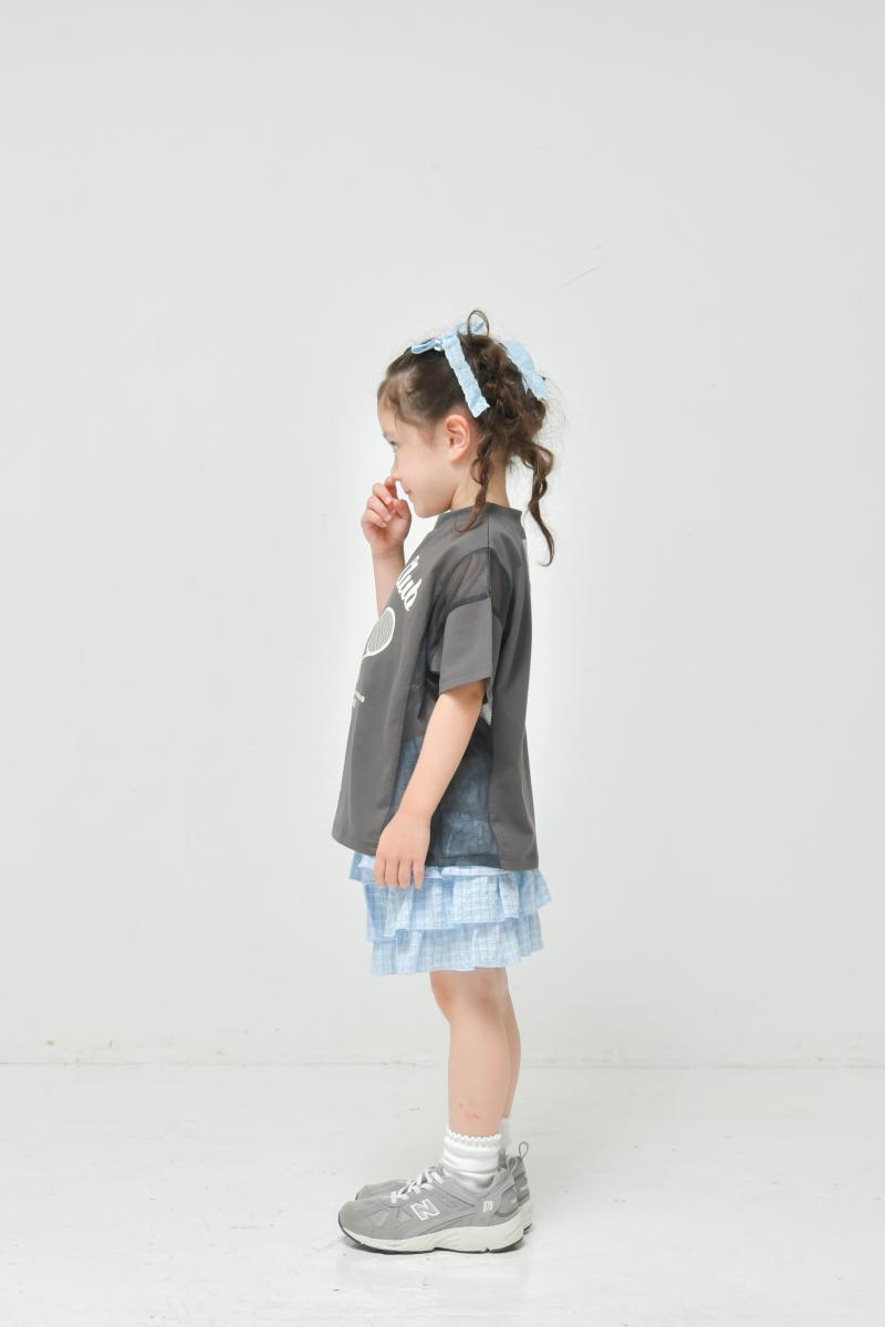 80~150【NEWO】テニス切替Tシャツ3126304