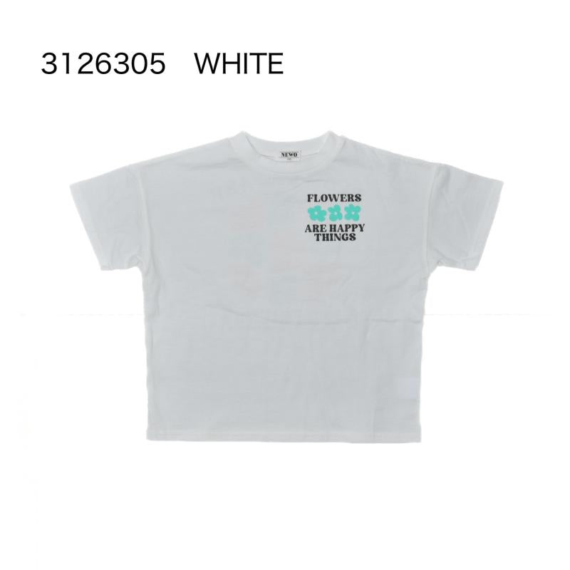 大人サイズ　S/Ⅿ【NEWO】フラワーTシャツ_3126305w