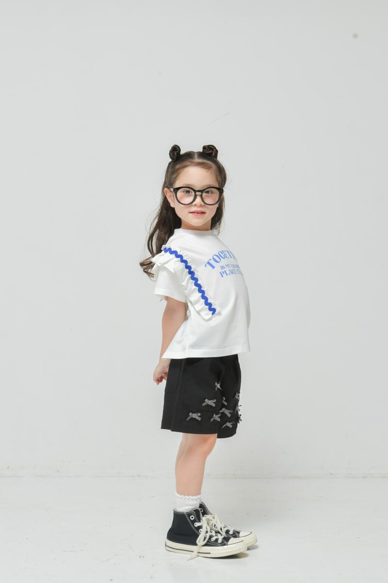 ☆接触冷感★天竺素材☆S/Ⅿ【NEWO】可愛いフリルロゴTシャツ3126402w