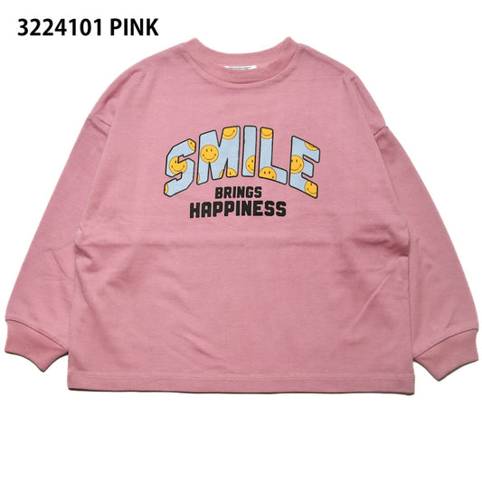 【S/M】★NEWO/ネオ★スマイルロゴTシャツ （3224101w）