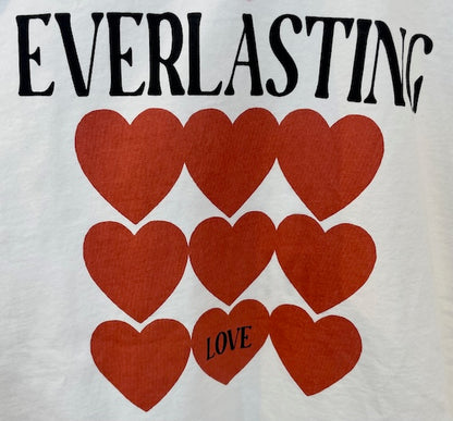 【S/M】★NEWO/ネオ★ハート・リボンTシャツ（3224104w）