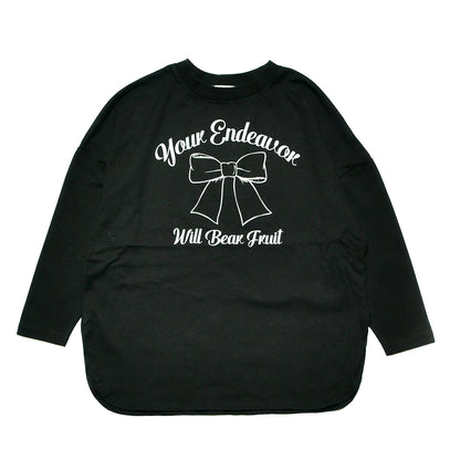 【S/M】★NEWO/ネオ★ハート・リボンTシャツ（3224104w）