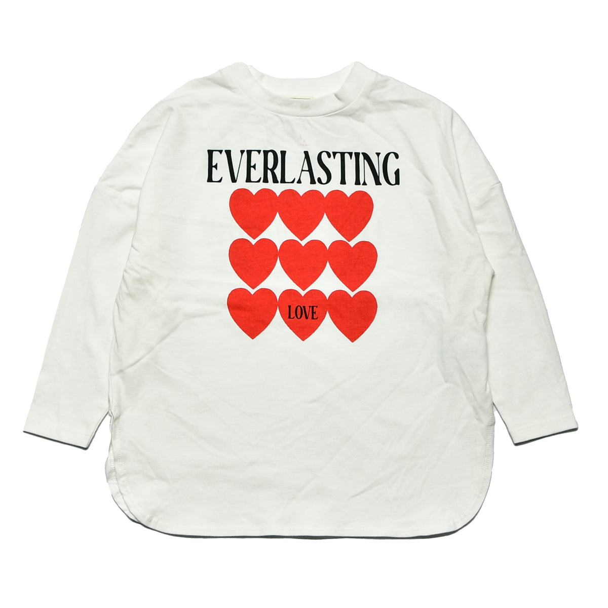 【80~120】★NEWO/ネオ★ハート・リボンTシャツ（3224104）