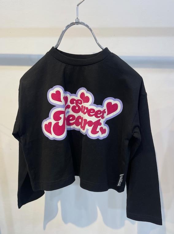 【90~120】★NEWO/ネオ★レトロロゴショート丈Tシャツ（3224105）