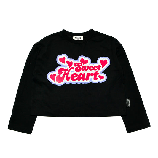 【90~120】★NEWO/ネオ★レトロロゴショート丈Tシャツ（3224105）