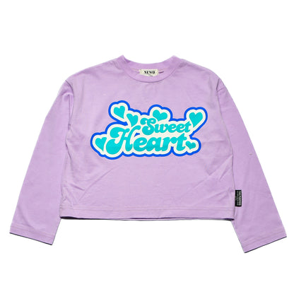 【S/M】★NEWO/ネオ★レトロロゴショート丈Tシャツ（3224105w）