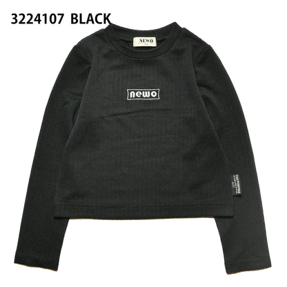 【80~120】★NEWO/ネオ★刺繍コンパクトTシャツ（3224107）
