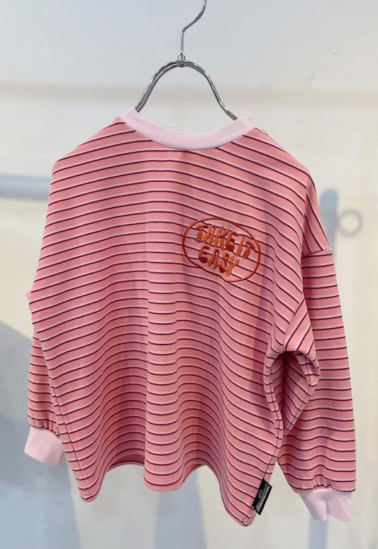 【S/M】★NEWO/ネオ★ボーダーTシャツ（3224201w）