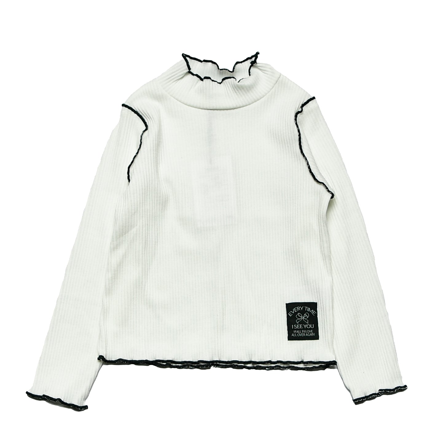 【80~120】★NEWO/ネオ★メロウハイネックTシャツ（3224202）