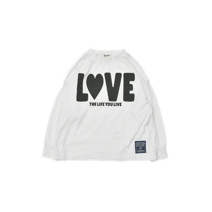 子供服【ネオ】LOVE Tシャツ　80㎝～150㎝　3225102