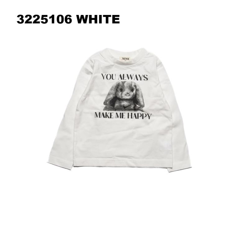 子供服【ネオ】ウサギぬいぐるみTシャツ　80㎝～150㎝　3225106