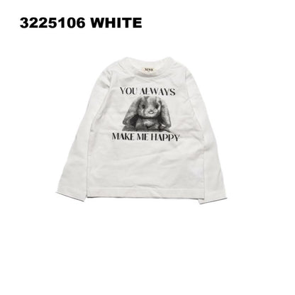 子供服【ネオ】ウサギぬいぐるみTシャツ　80㎝～150㎝　3225106