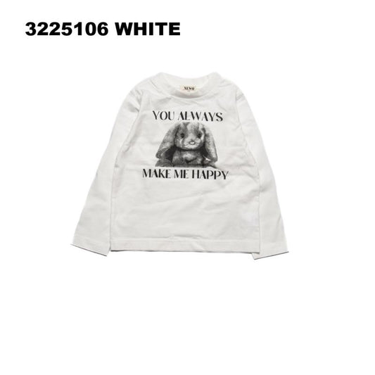 子供服【ネオ】ウサギぬいぐるみTシャツ　80㎝～150㎝　3225106