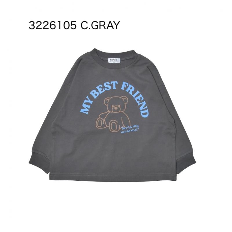 80～150【NEWO】テディベアTシャツ3226105