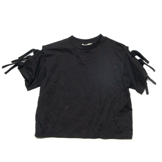 【S/M】袖リボンTシャツ 3524506W