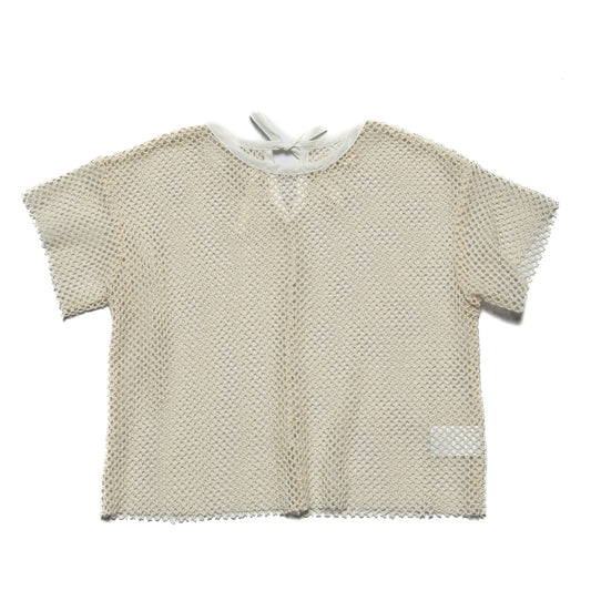 【S/M】メッシュプルオーバー　3524508W　ネオ　NEWO