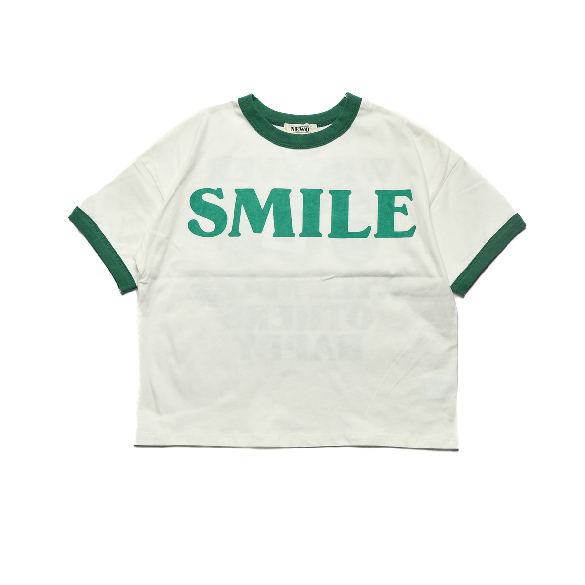 【NEWO・ネオ】スマイルリンガー Tシャツ｜S～M｜3525501W