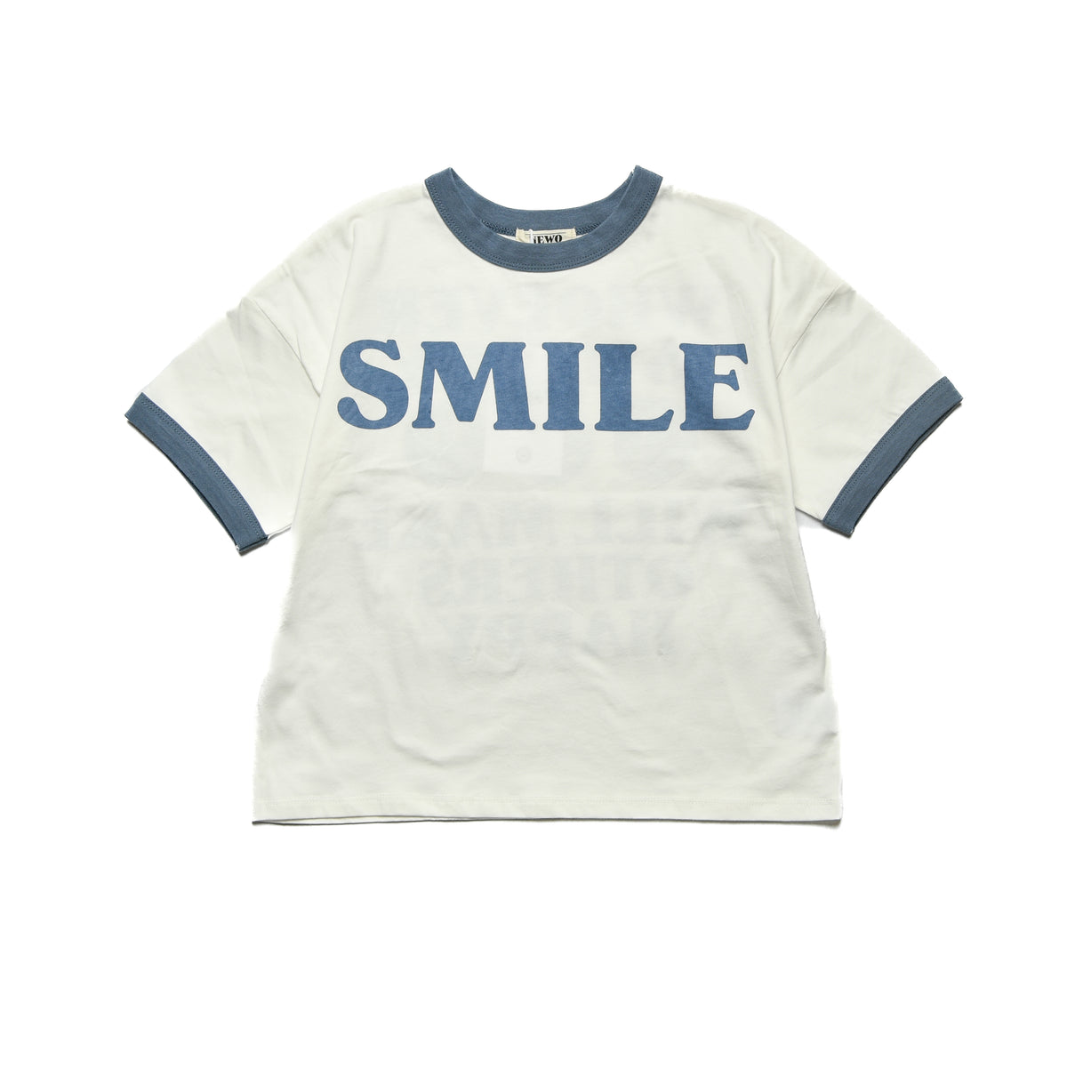 【NEWO・ネオ】スマイルリンガー Tシャツ｜S～M｜3525501W