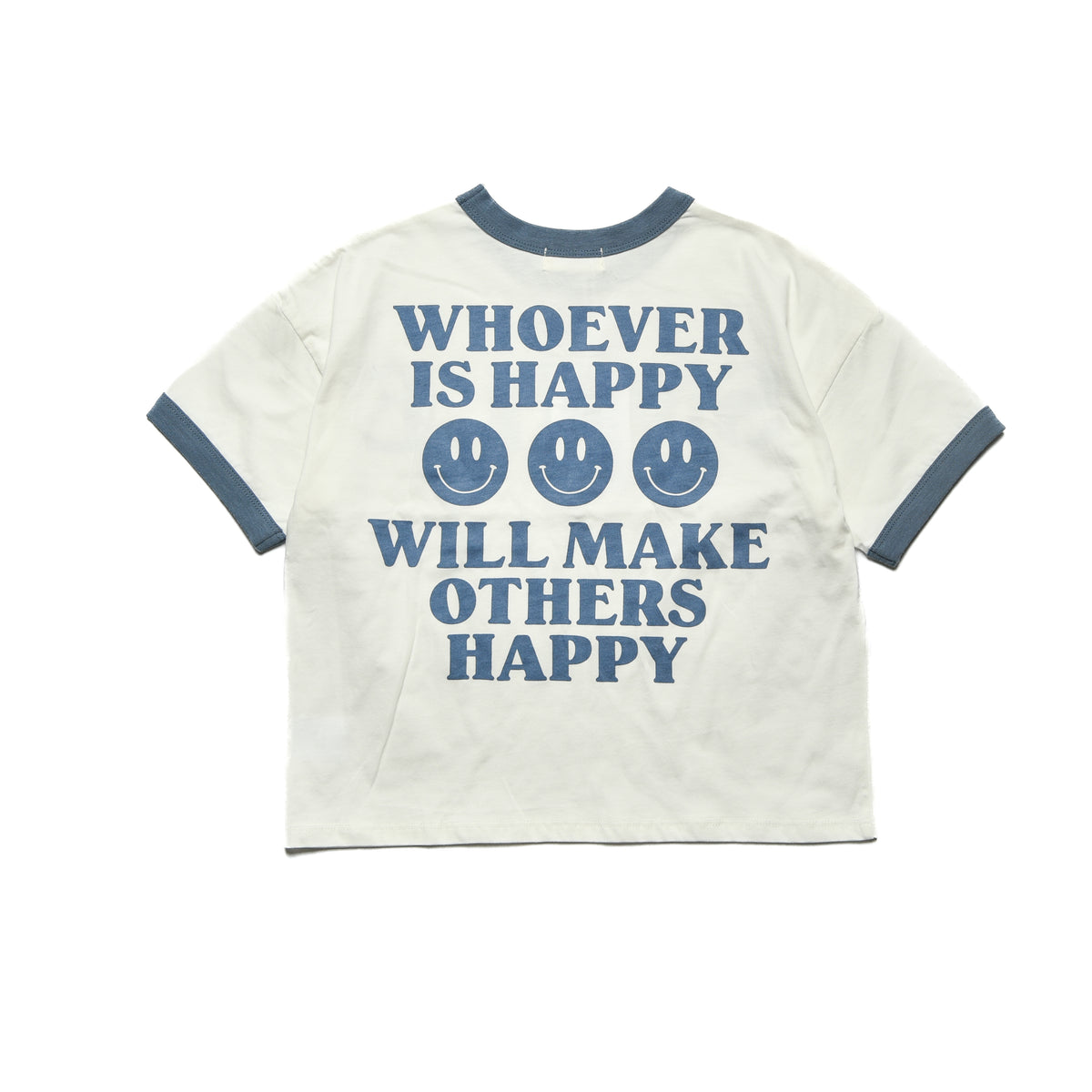 【NEWO・ネオ】スマイルリンガー Tシャツ｜S～M｜3525501W