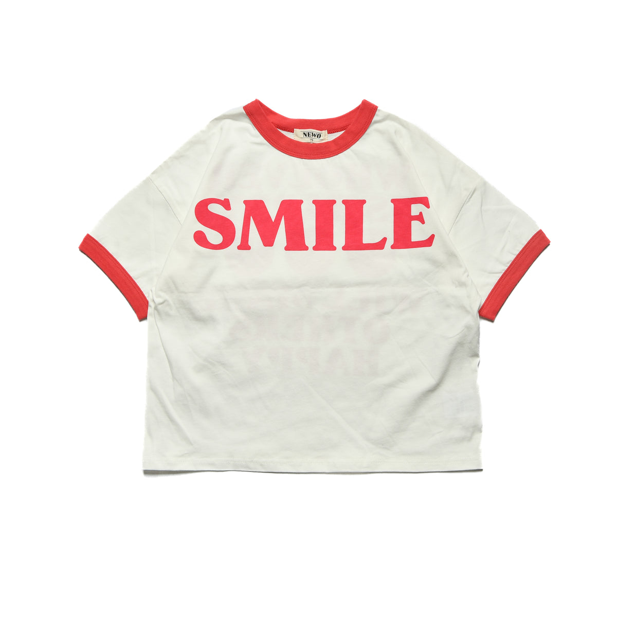 【NEWO・ネオ】スマイルリンガー Tシャツ｜S～M｜3525501W