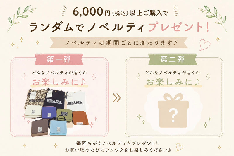 第一弾・第二弾のスケジュール