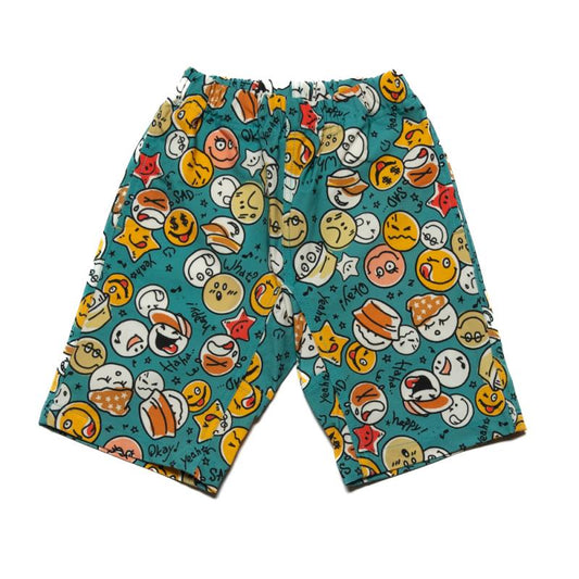 【S/M/L】プレミアストレッチプリンテッドショーツ★1124164m 大人サイズ 親子コーデ