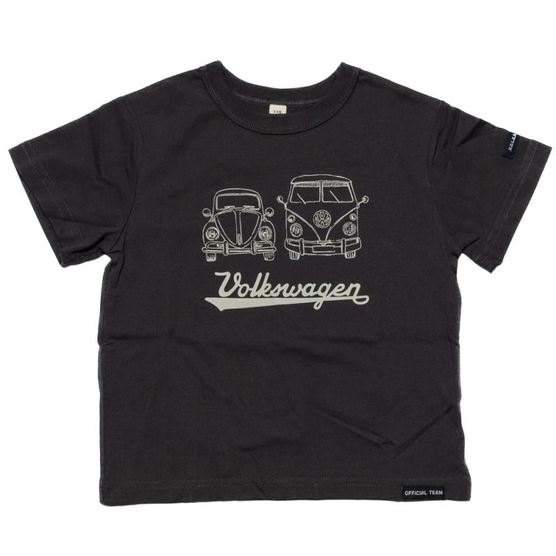 【90～120】VOLKSWAGEN オールドTシャツ★1124202子供服 キッズサイズ