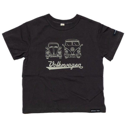 【90～120】VOLKSWAGEN オールドTシャツ★1124202子供服 キッズサイズ