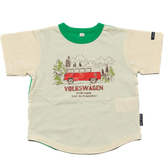 【90～120】VOLKSWAGENキャンプTシャツ★1124203子供服 キッズサイズ