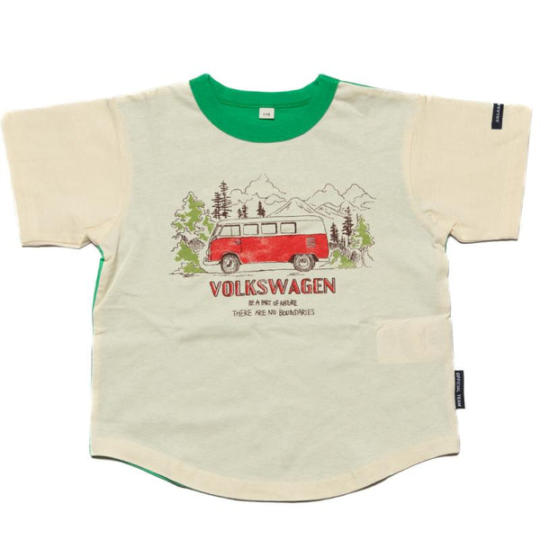 【90～120】VOLKSWAGENキャンプTシャツ★1124203子供服 キッズサイズ