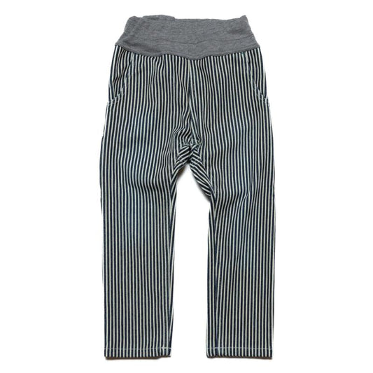 サクッと親子コーデ♪【S/M/L】カットデニムサルエルパンツ★1124220m 大人サイズ